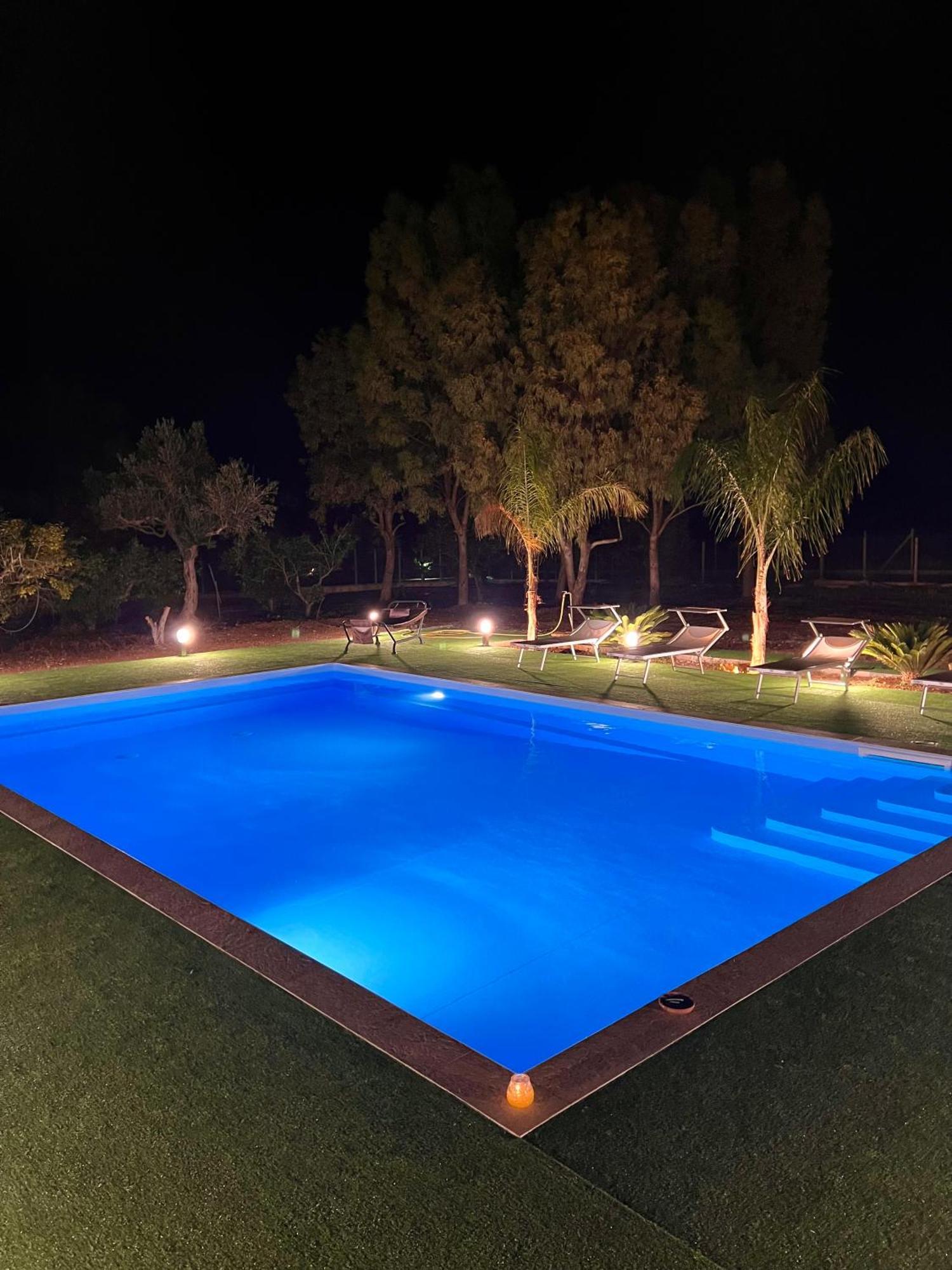 Villa Con Piscina Terrazza Dal Picciotto Marsala Exterior foto